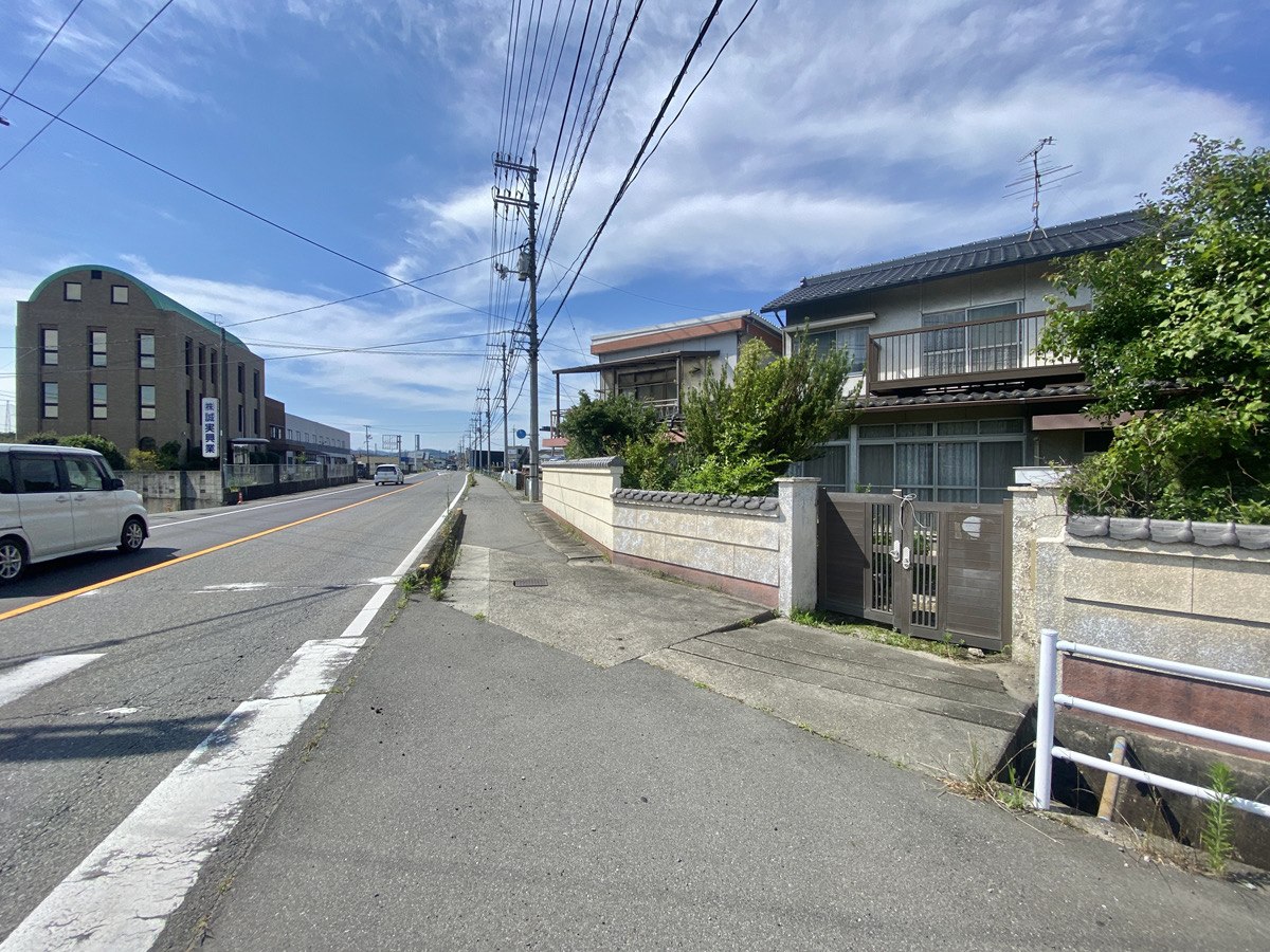 岡山市内の住宅街の写真